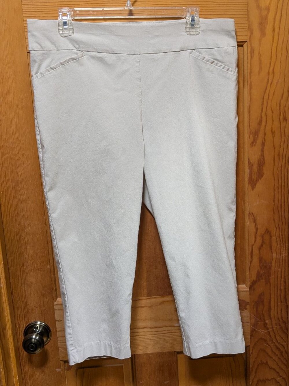 Chico's Perfect Stretch Khaki Capris
